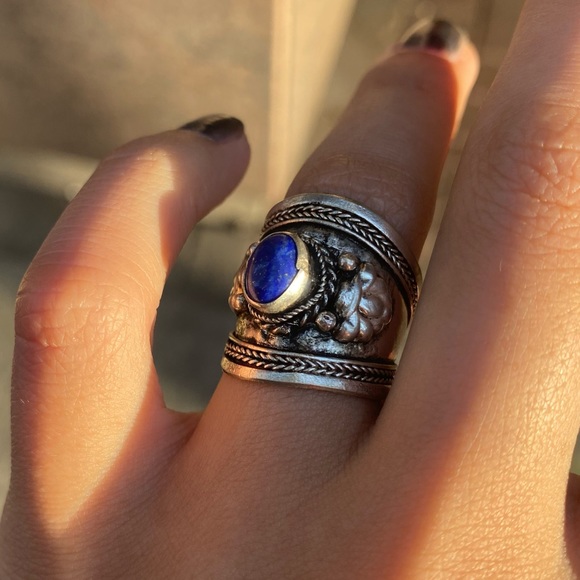 vintage Lapis lazuli ring - Picture 4 of 4